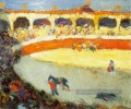 Bullfight 1896 cubism Pablo Picasso